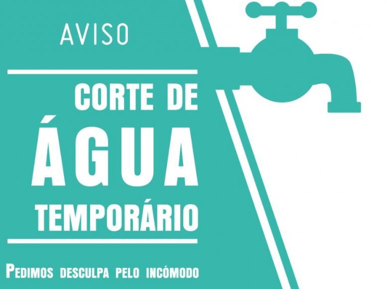 Aviso - Corte de Água Temporário 