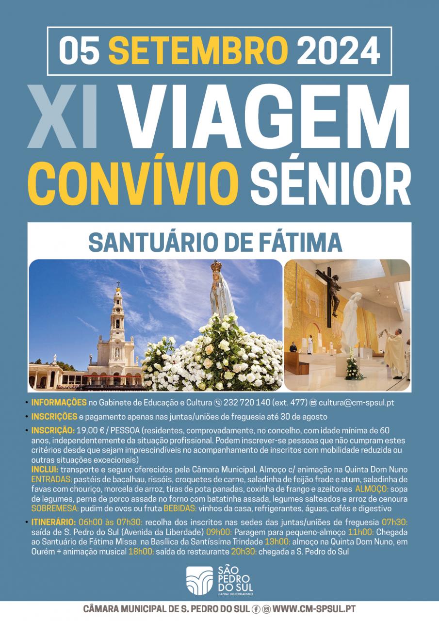 Passeio Sénior ao Santuário de Fátima